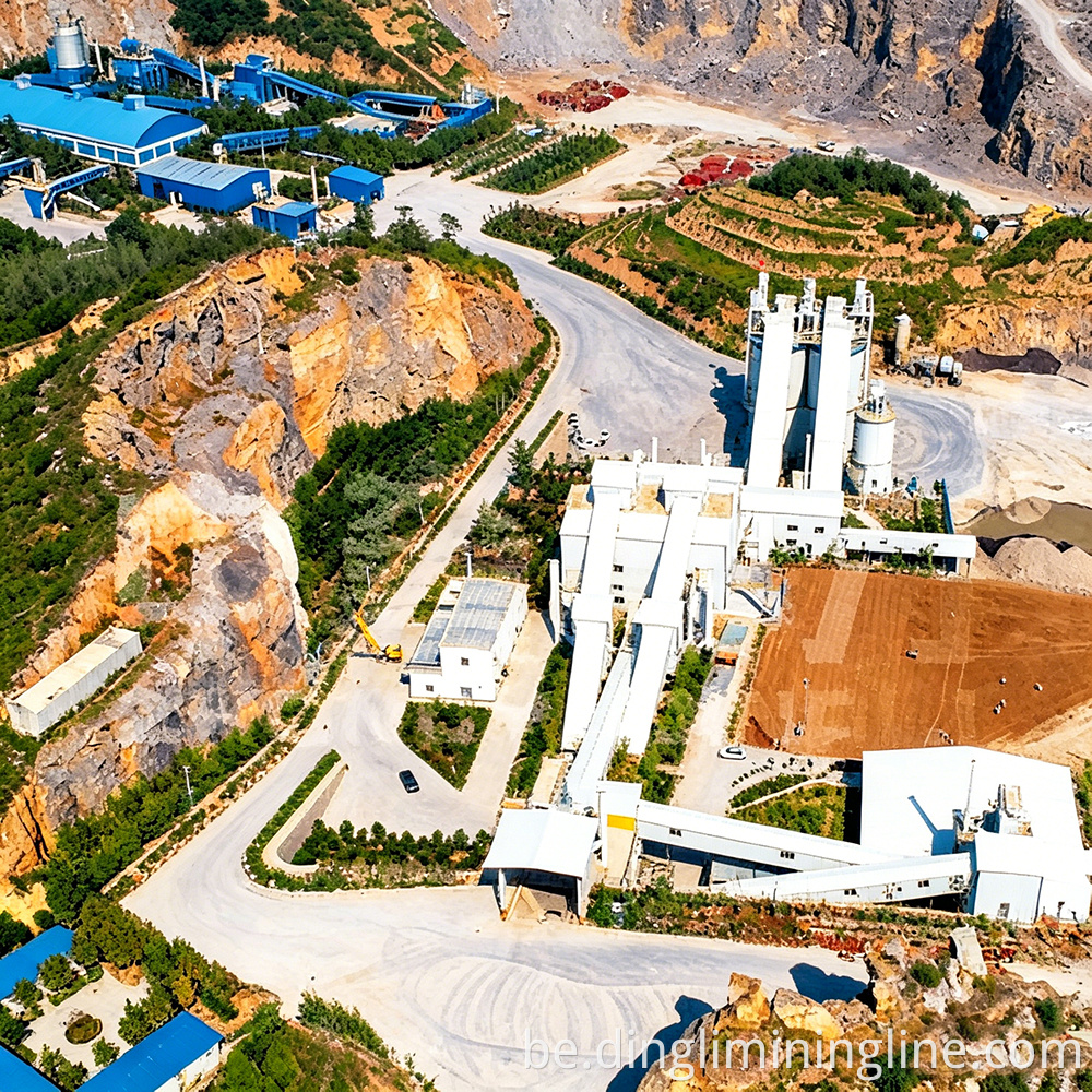 EPC aggregate processing line